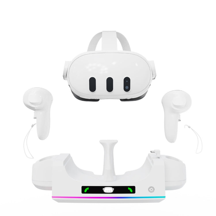 Supporto da parete per ricarica con supporto universale per VR iplay con illuminazione RGB, HBV-Q18 Supporto da parete per ricarica con supporto universale per VR iplay con illuminazione RGB, HBV-Q18